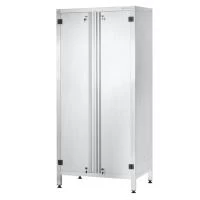 Шкаф кухонный ШЗКп 1800x1200x600 Profi Inox (двери распашные, 3 сплошные полки)