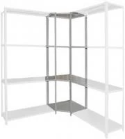Стеллаж металлический угловой Титан МС 2500x700x500/7