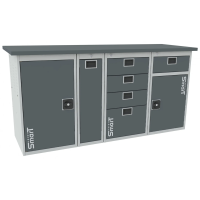 Верстак SMART 1760.1.P.4.1-1